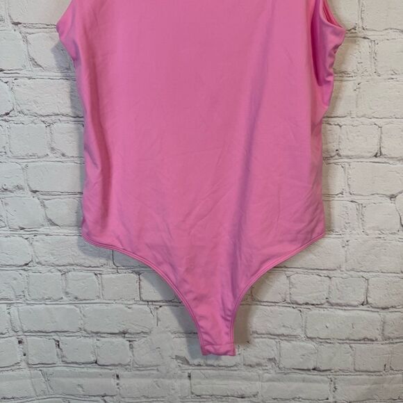 Aeropostale Seriously Soft Smooth Bodysuit size large Pink new with tags - Picture 3 of 7